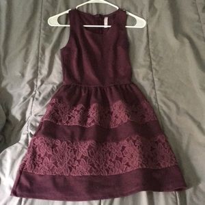 Xsmall Maroon dress